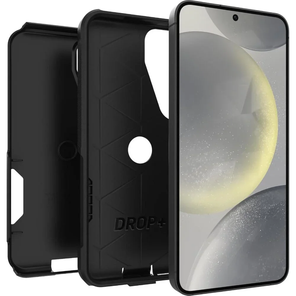 OtterBox Commuter Series Case for Samsung Galaxy S24 Black Slim Dual-Layer Cover